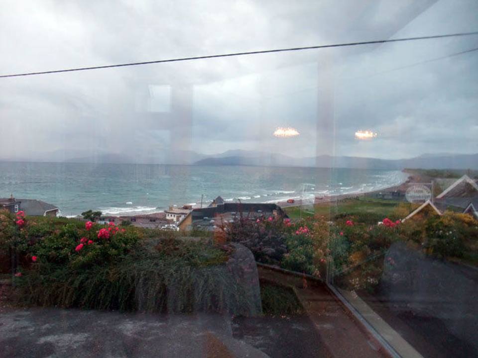 Ausblick zum Frühstücksraum B&B Rossbeigh Beach House