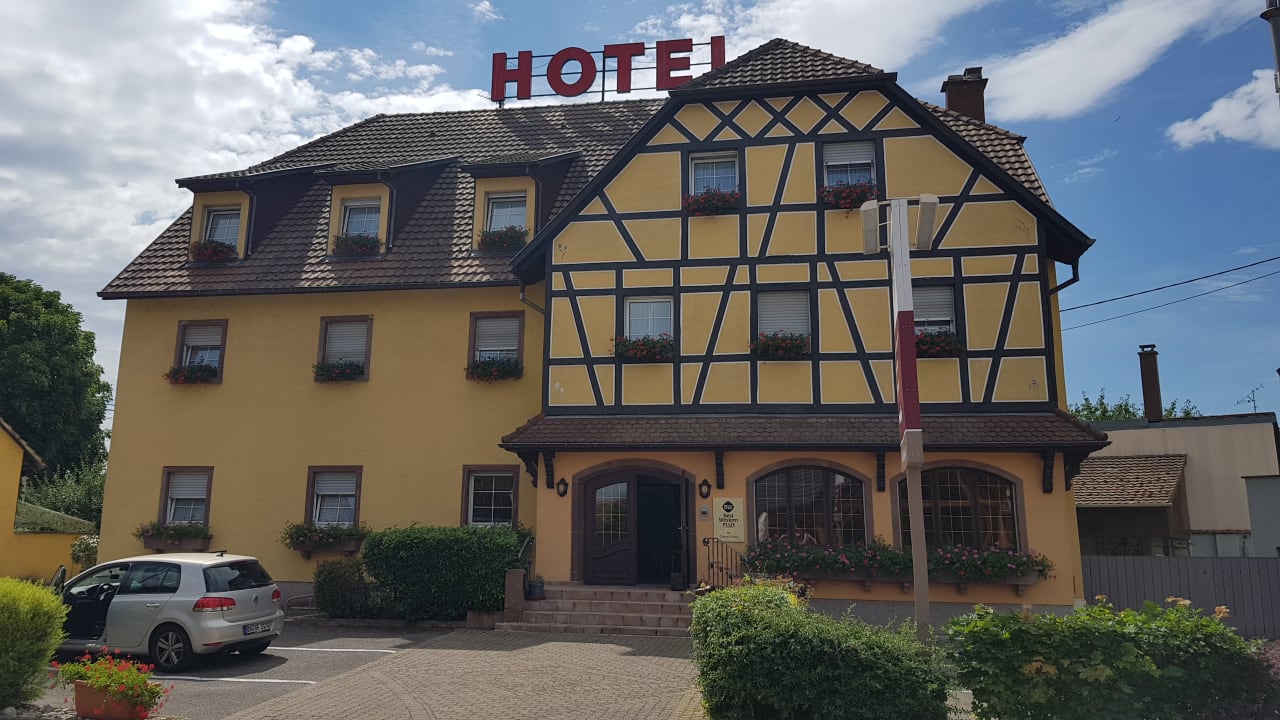 Außenansicht Best Western Hotel Au Cheval Blanc Mulhouse Nord