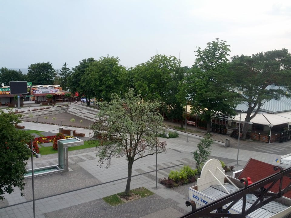Panorama z balkonu Hotel Aurora Family & SPA