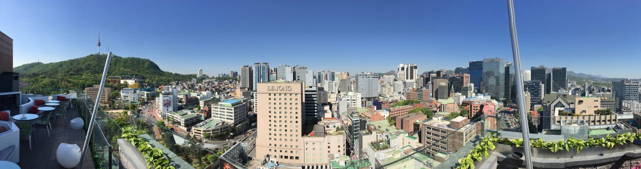 Ausblick ibis Styles Hotel Ambassador Seoul Myeong-dong