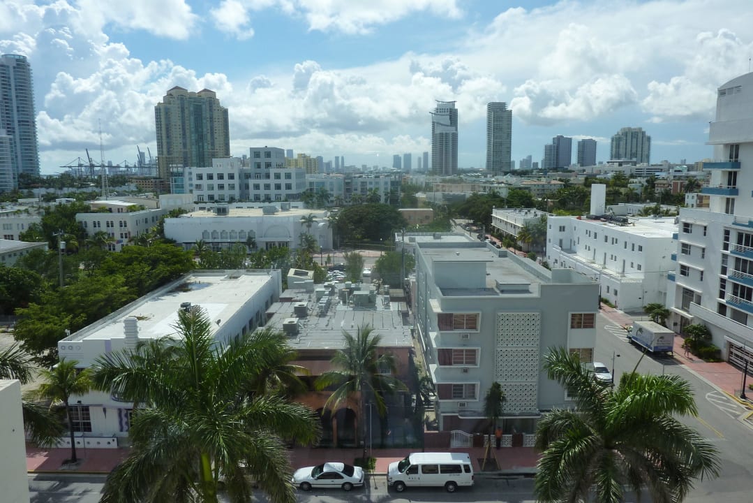 Blick über Miami Hotel Marriott South Beach