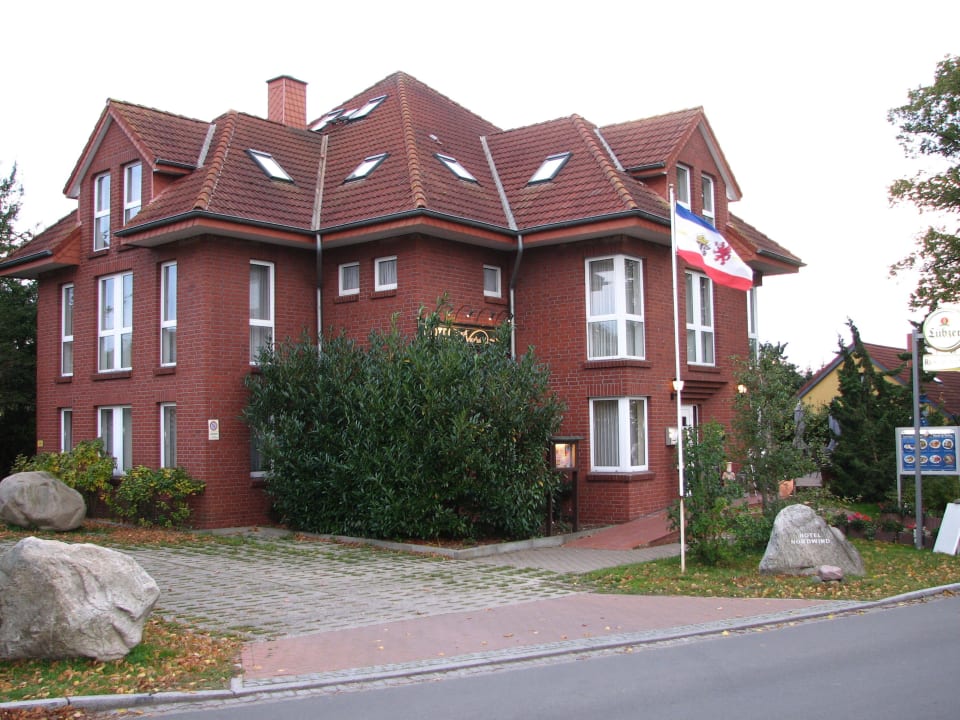 Das Hotel von Außen Hotel Nordwind