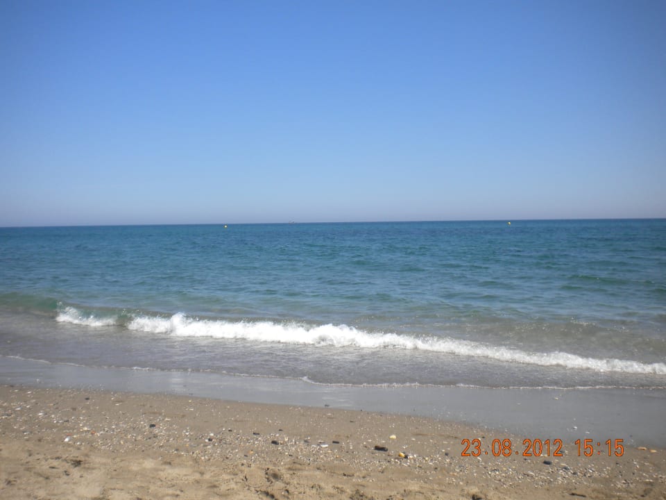 Blick vom Strand aufs Meer Select Marina Park