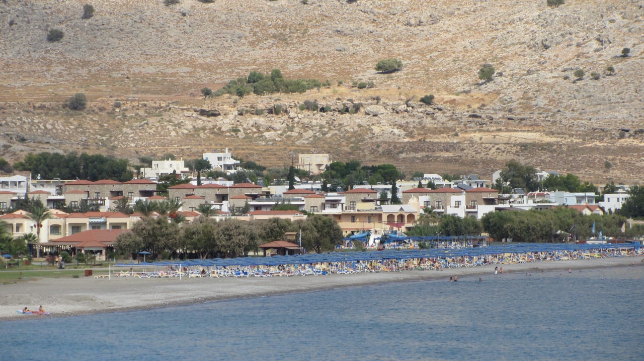 Küste, Blick Hotelstrand Lindos Princess Beach Resort & Spa