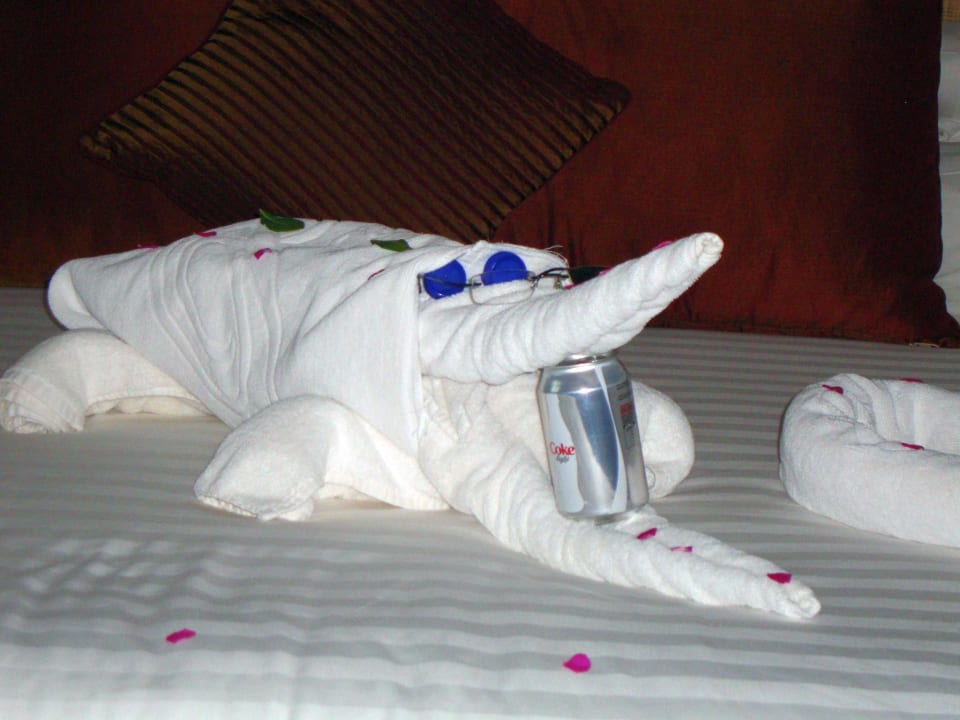 Krokodil am Bett Premier Le Reve Hotel & Spa