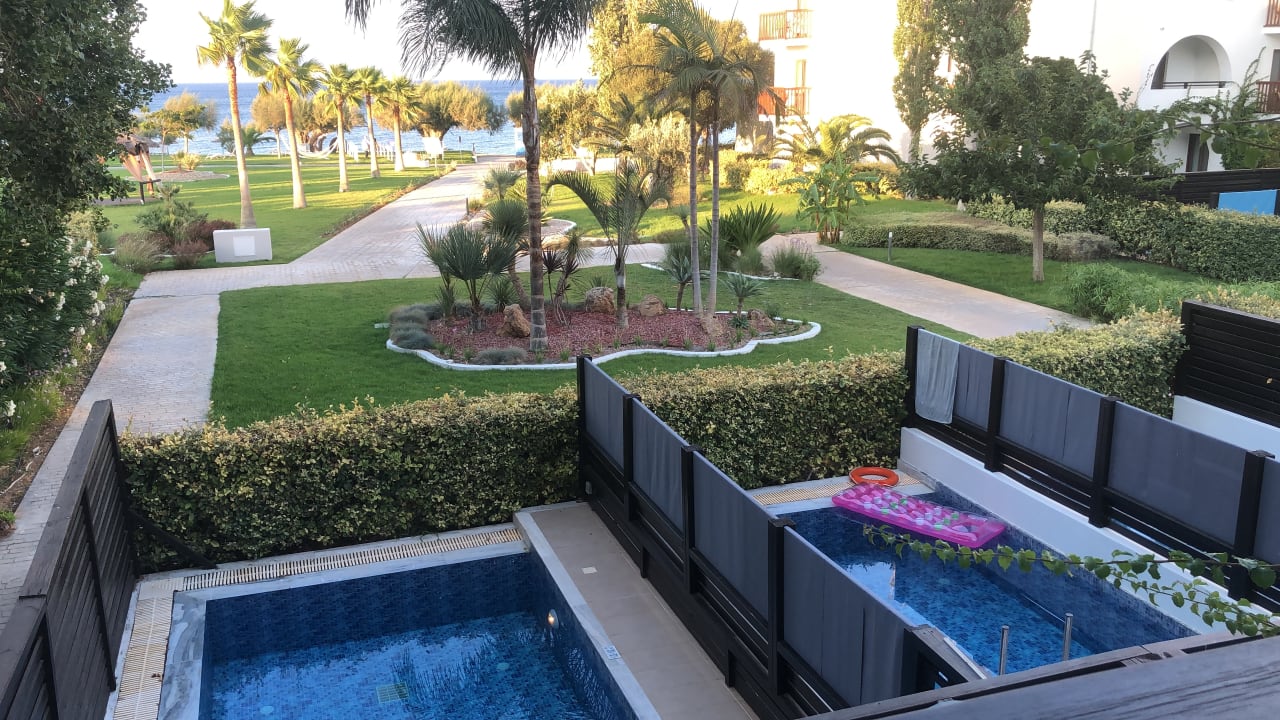 Ausblick TUI BLUE Oceanis Beach and Spa Resort