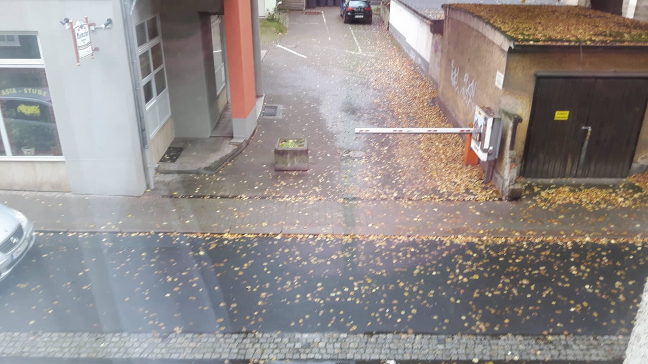 Blick zur Straße Göbel's Sophien Hotel