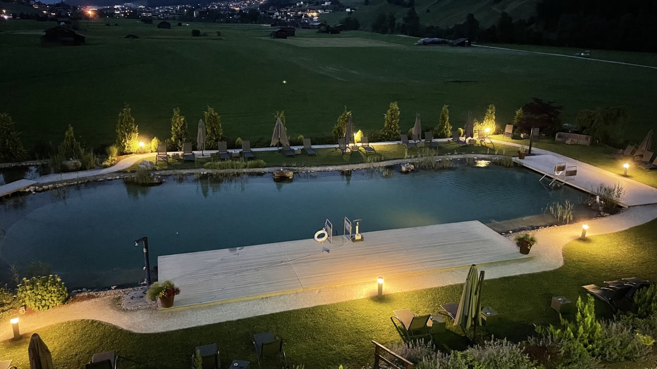 Pool Alpeiner Nature Resort Tirol