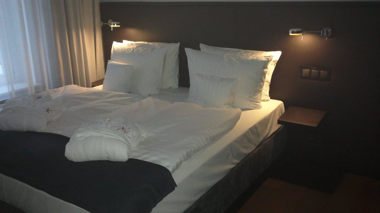 Schlafraum niXe Designhotel Binz