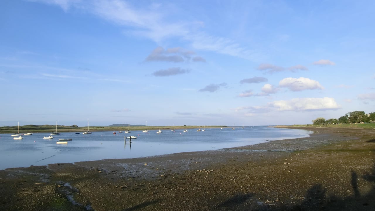 Strand vor Hotel Grand Hotel