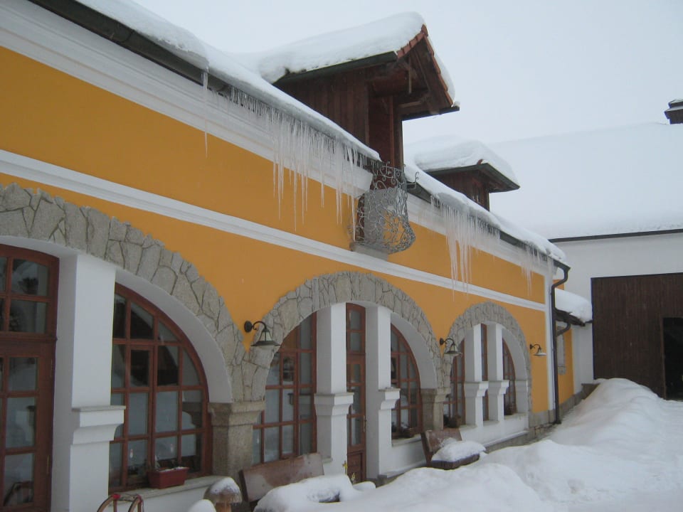 Innenhof Hotel U Spejcharu