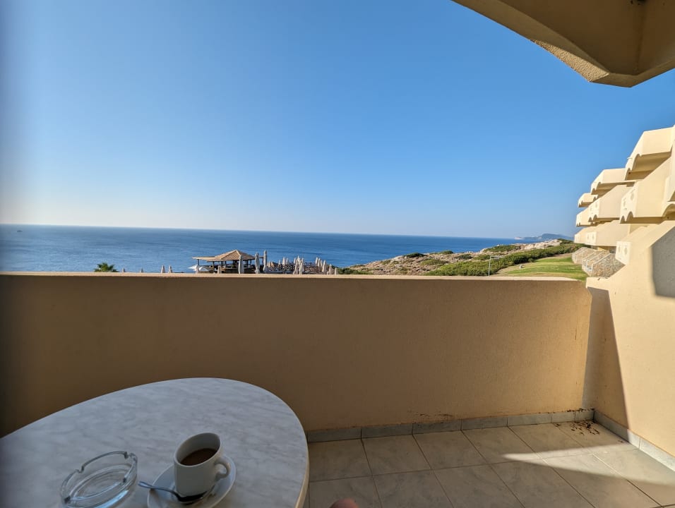 Ausblick Hotel Kalithea Horizon Royal