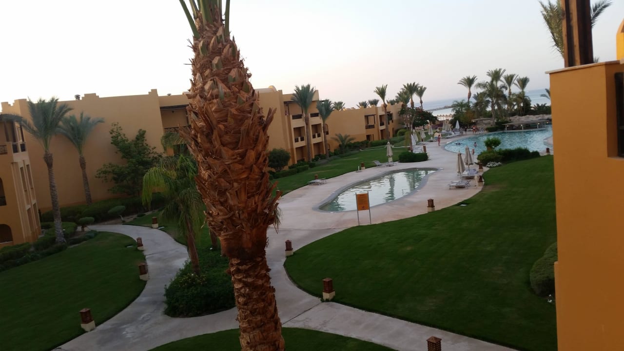 Blick vom Balkon Stella Beach Resort & Spa Makadi Bay
