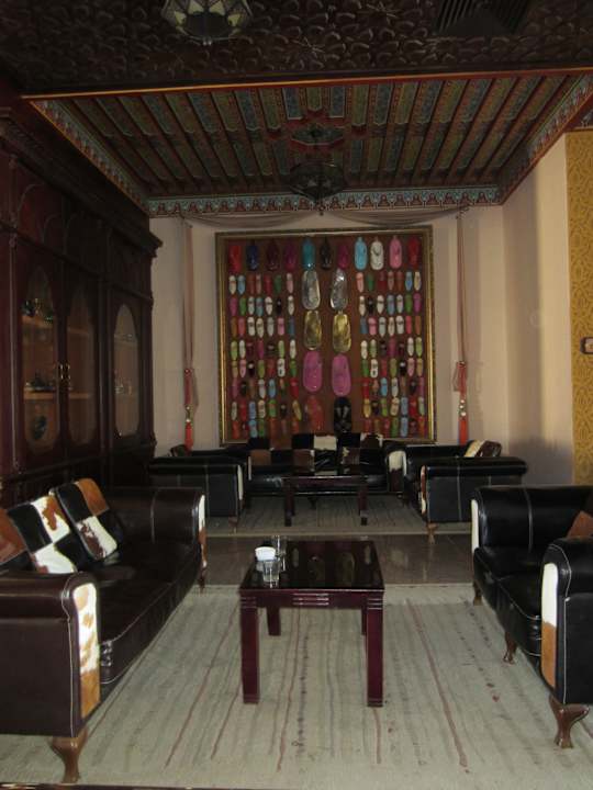 Mit vielen Espandrillos Pickalbatros Palace Resort