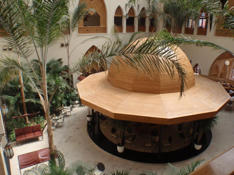 Blick auf die Lobby von oben Makadi Palace
