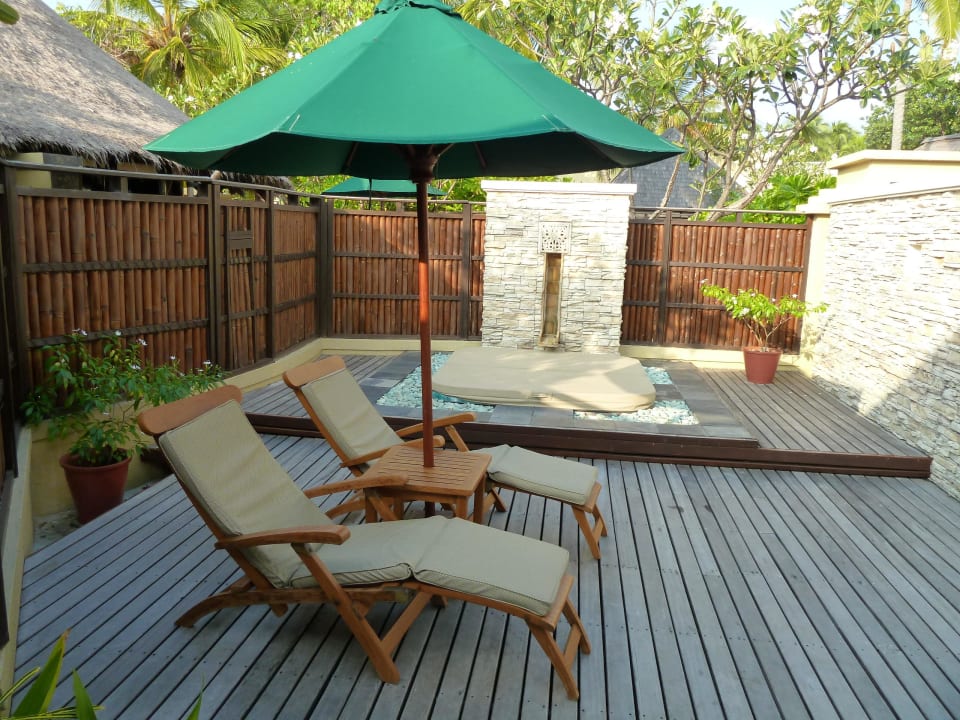 Private Terrasse Banyan Tree Vabbinfaru