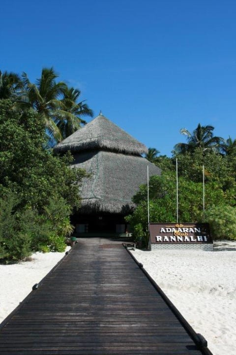 Rezeptionszugang Adaaran Club Rannalhi - All Inclusive