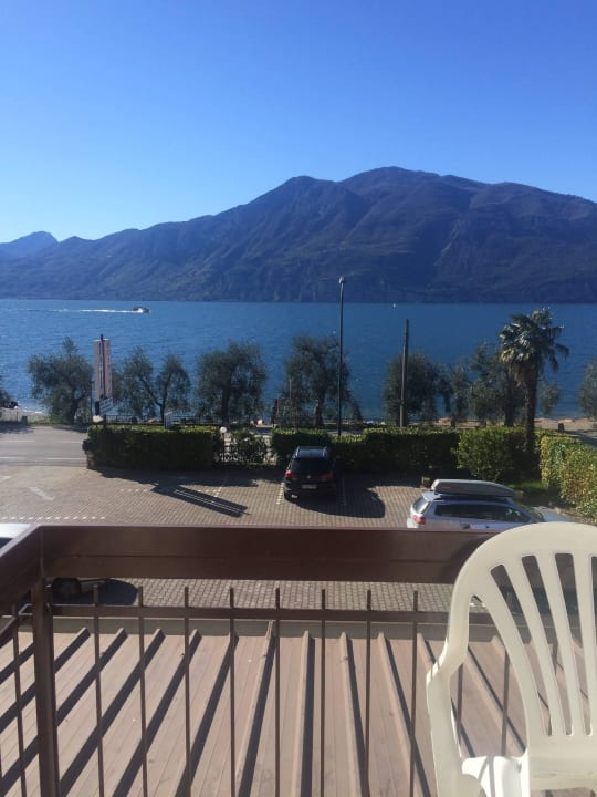 Ausblick vom Balkon Hotel Rosmari