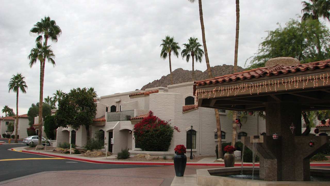 Eingangsbereich Hotel Scottsdale Camelback Resort