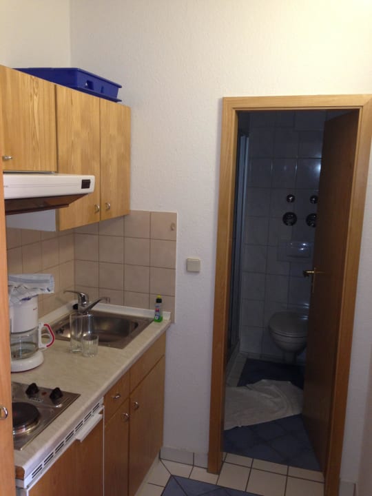 Küchenzeile - Bad Appartementhotel Finkenhof