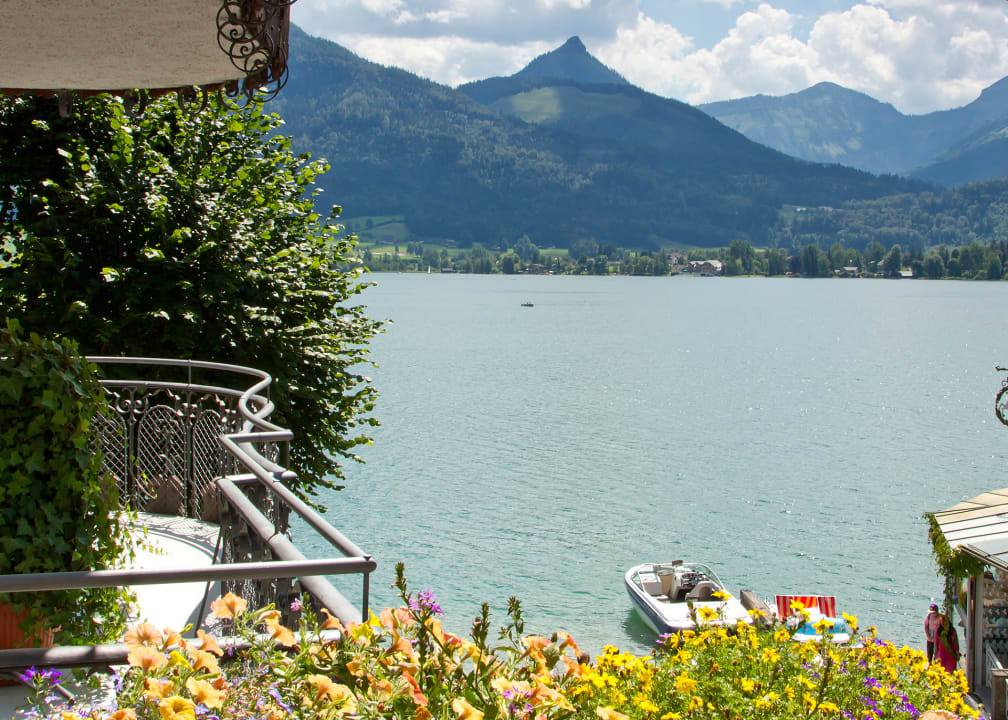 Ausblick Seeböckenhotel Zum weissen Hirschen