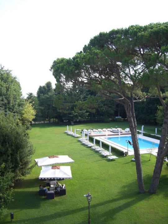 Garten mit Pool Villa Giustinian
