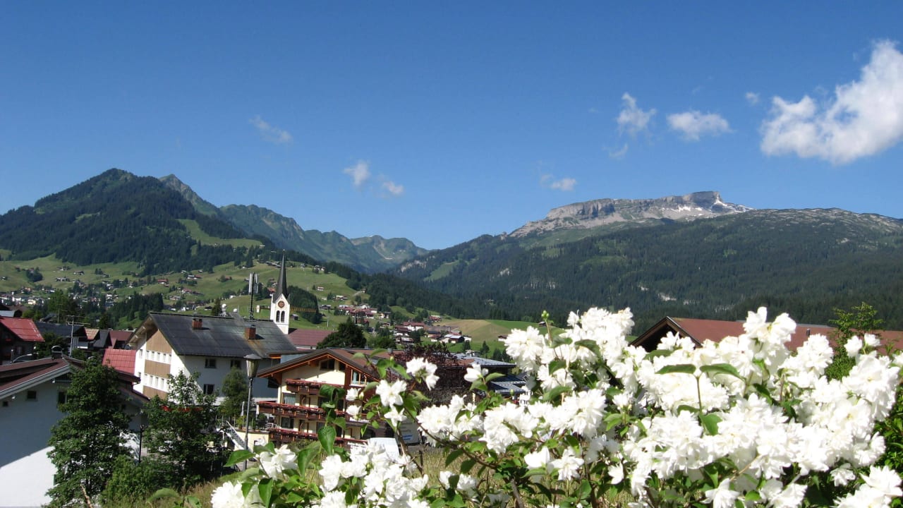 Blick auf den Ifen Gästehaus Alpina