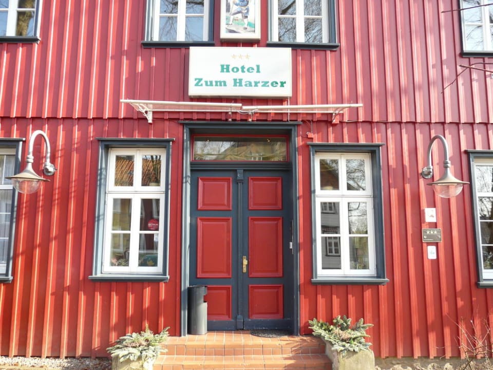 Eingang Hotel Zum Harzer