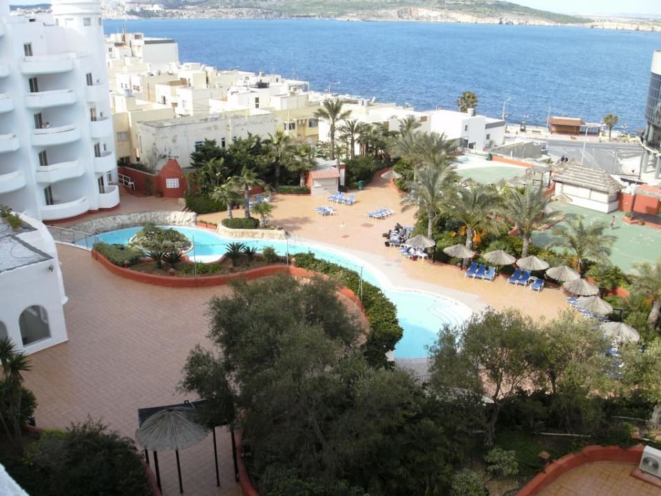 Ausblick Zimmer mit MB db San Antonio Hotel + Spa