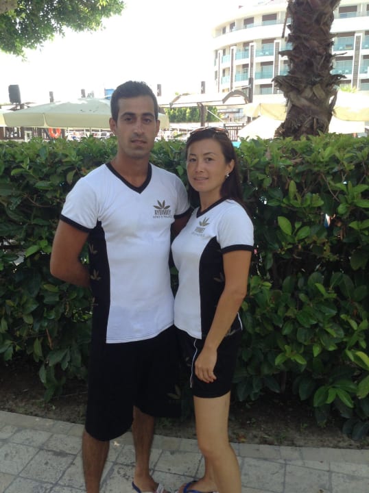 Guzel & Ramazan - einfach weltklasse Animateure  Aydinbey Kings Palace & Spa