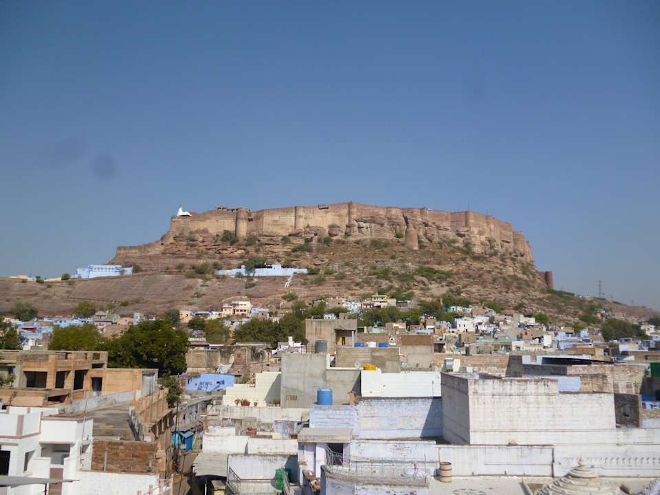Widok na Fort Hem Guest House Jodhpur