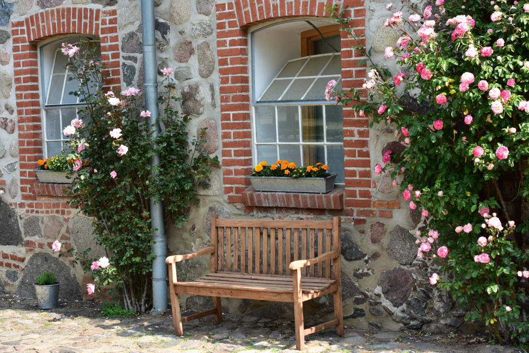 Außenansicht Gutshof Woldzegarten