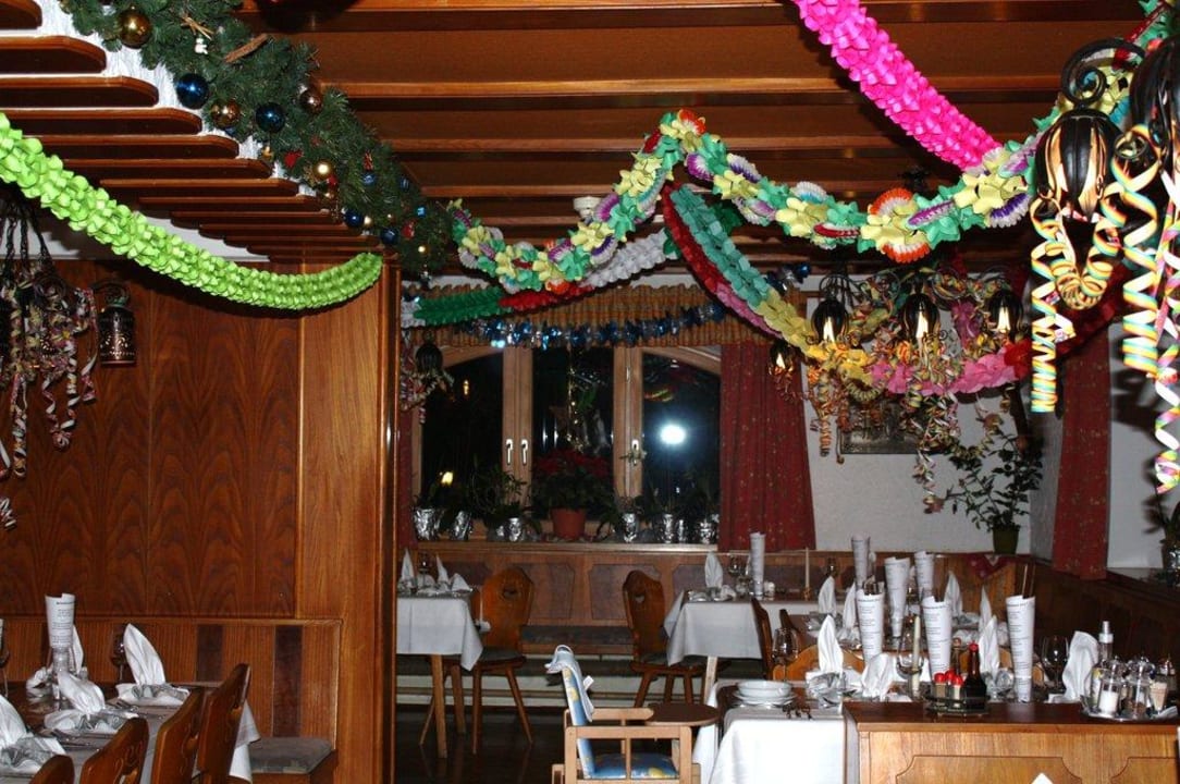 Silvesterdekoration Gasthof Pension Säuling