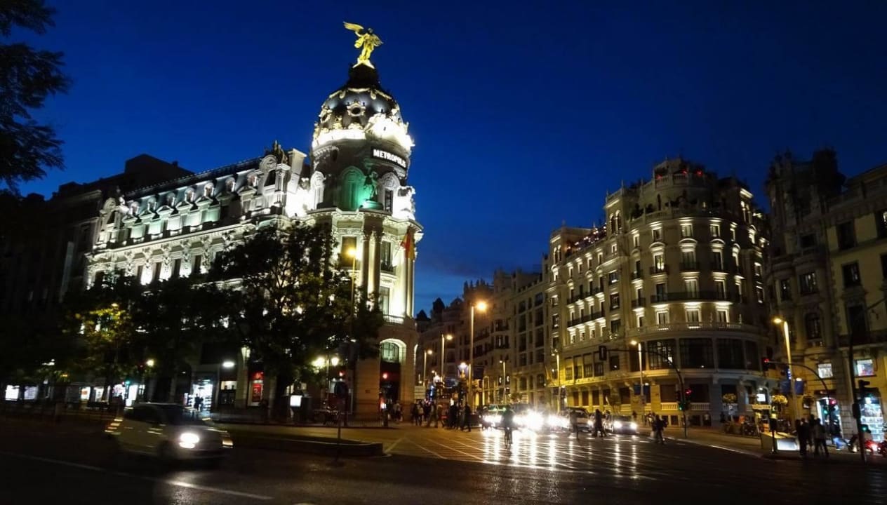 Evening view The Principal Madrid