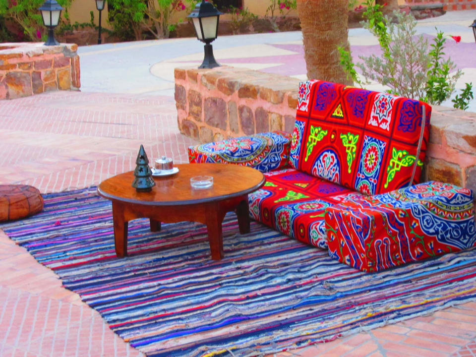 Plätze bei der Shisha Bar  Steigenberger Coraya Beach - Adults only