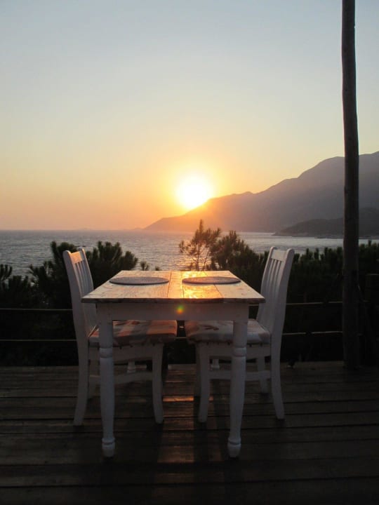 Candellight dinner mit Ausblick Hotel Mavilim