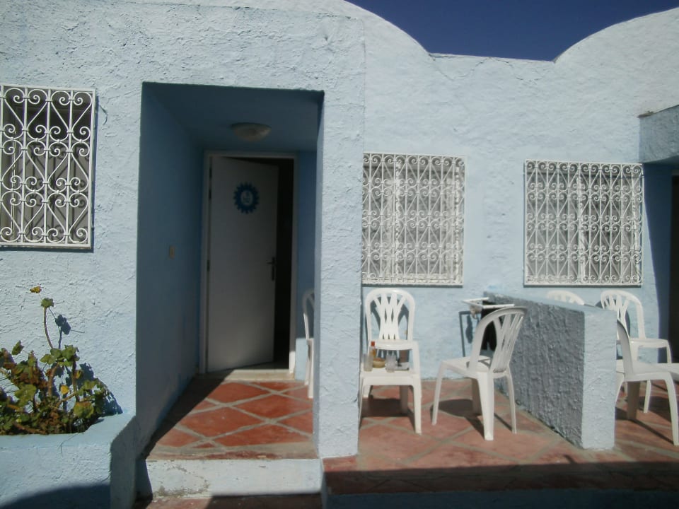 Unser Zimmer und Terrasse Samira Club