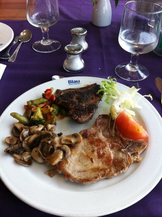 Jeder wie er es möchte. blau punta reina