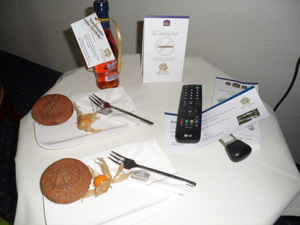 Begrüßungstisch Obermühle Alpin SPA Resort