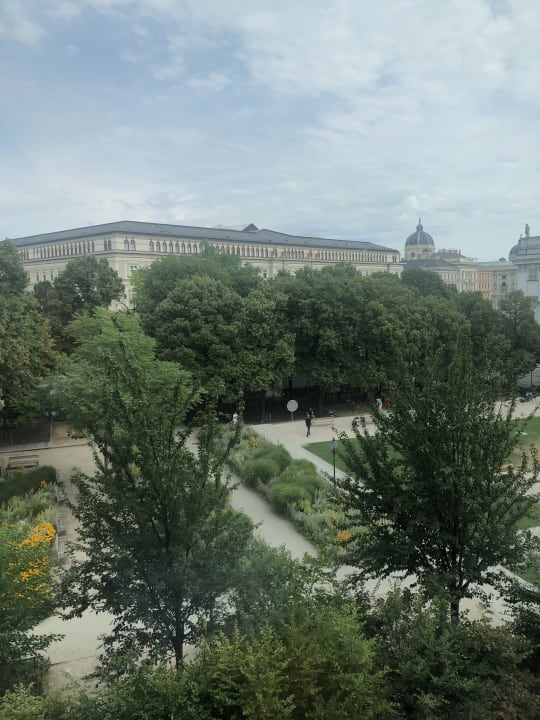 Ausblick 25hours Hotel Wien beim MuseumsQuartier