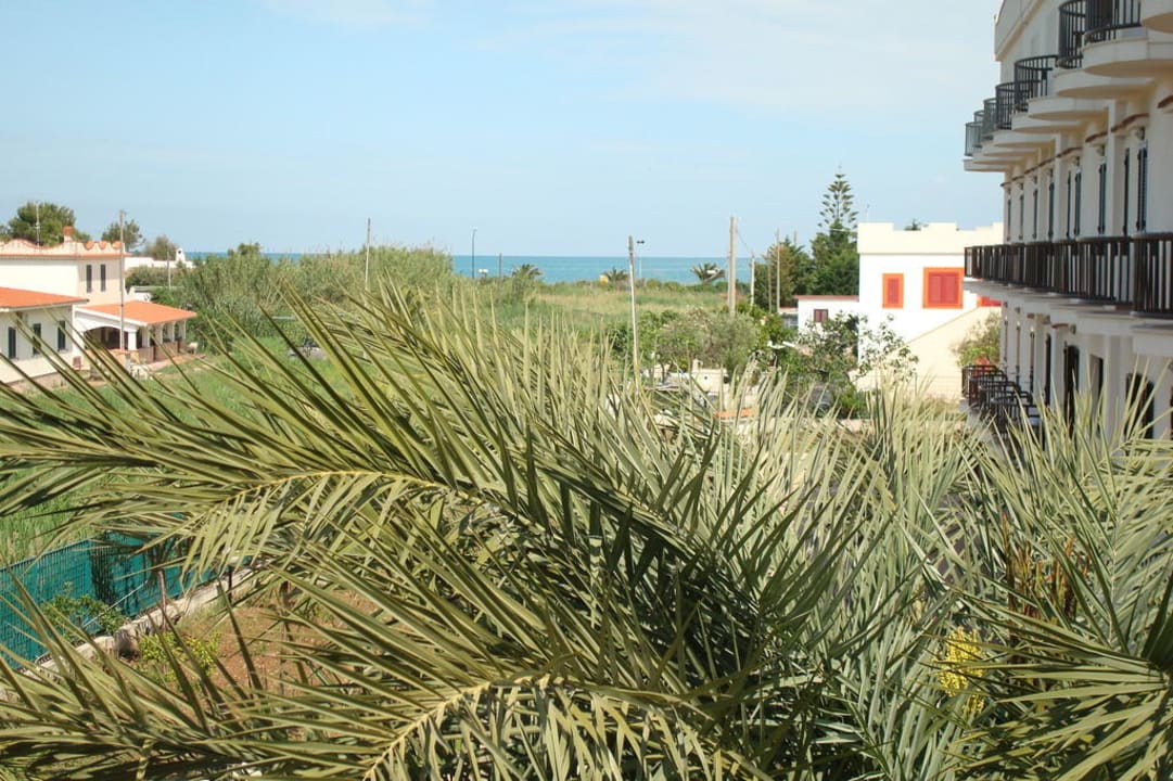 Ausblick zum Meer Oasiclub Hotel