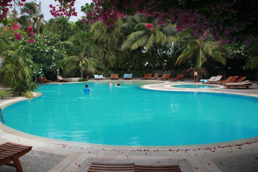 Sports pool Kuramathi Maldives