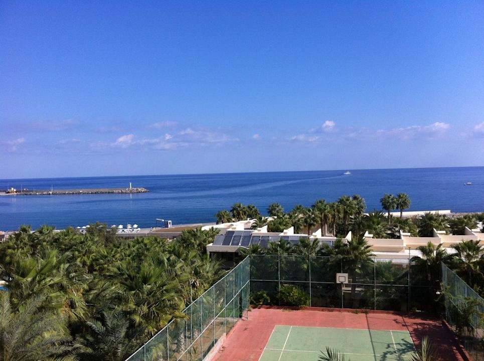 Noch ein blick aufs Meer vom Zimmer Oscar Resort Hotel