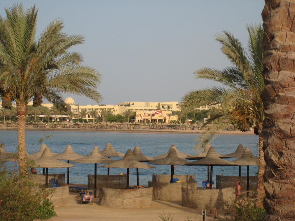 Ausblick über die Bucht Steigenberger Coraya Beach - Adults only