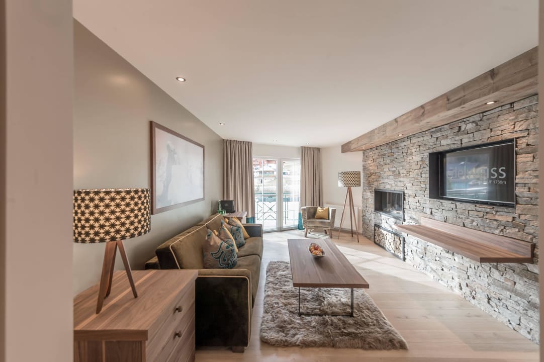 Suite Kleine Kesselspitze - Wohnbereich Hotel Edelweiss