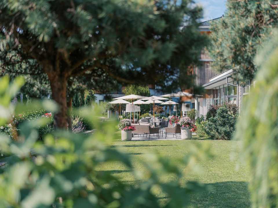 Außenansicht Dorfhotel Fasching
