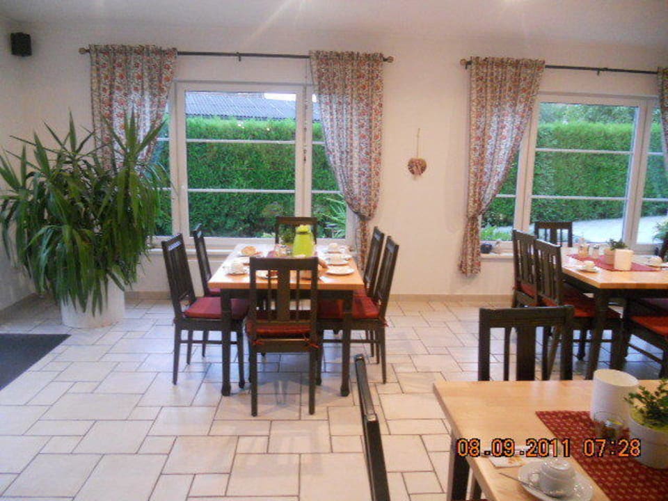 Frühstücksraum Landhaus Pannonia