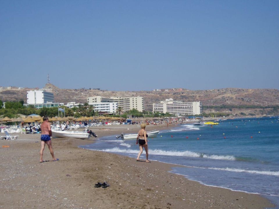 Strand vor dem Calypso Hotel Calypso Beach