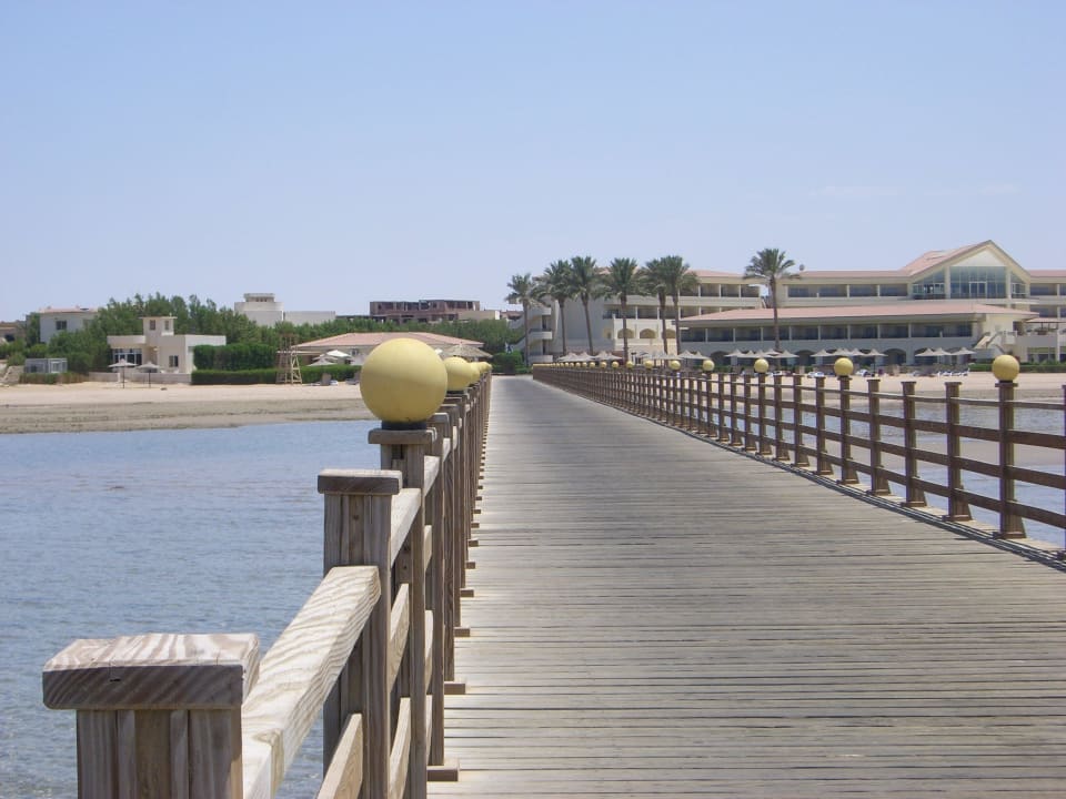Steg zum Meer Cleopatra Luxury Resort Makadi Bay
