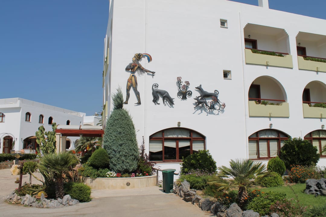 Wejście Alianthos Garden Hotel